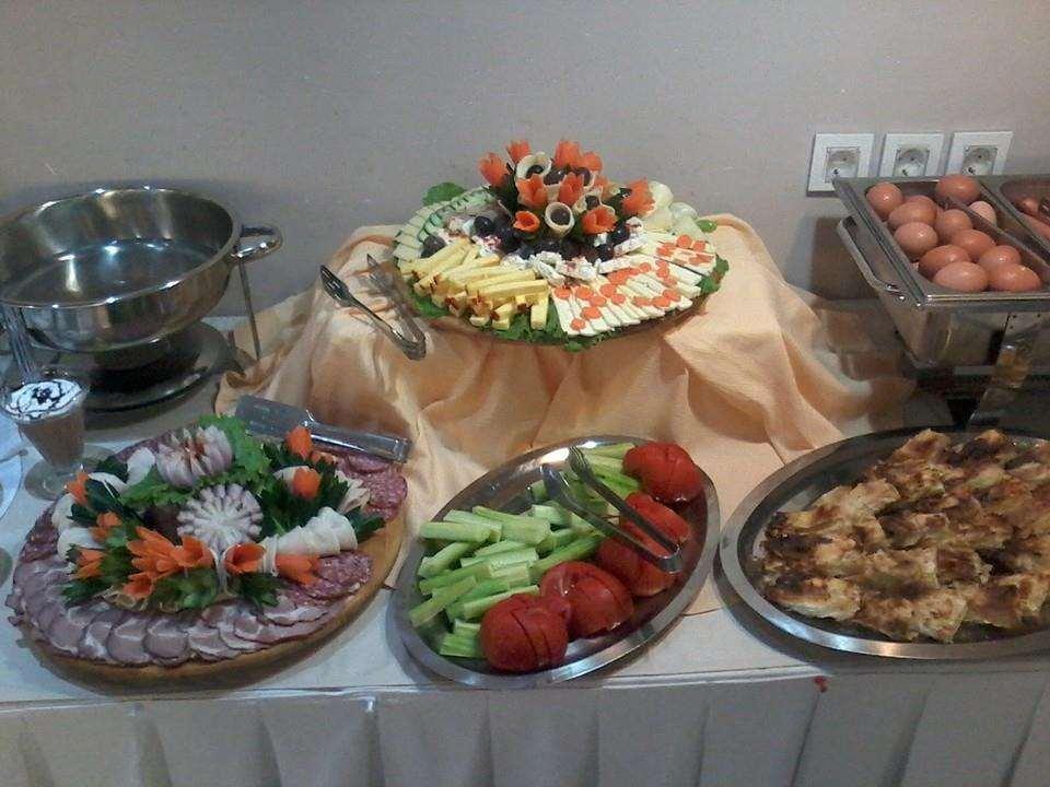 Hotel Lebed Ohrid Restoran foto