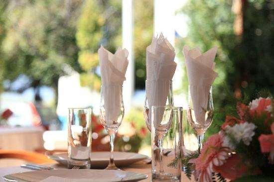 Hotel Lebed Ohrid Restoran foto
