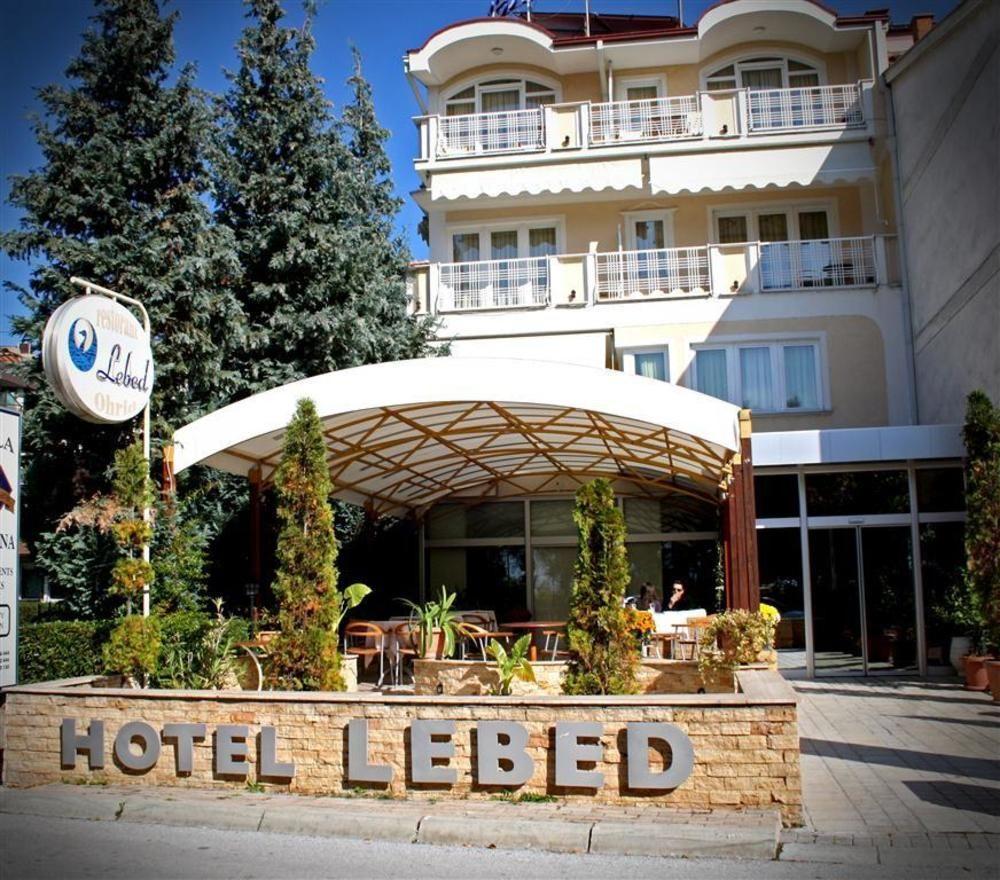 Hotel Lebed Ohrid Bagian luar foto