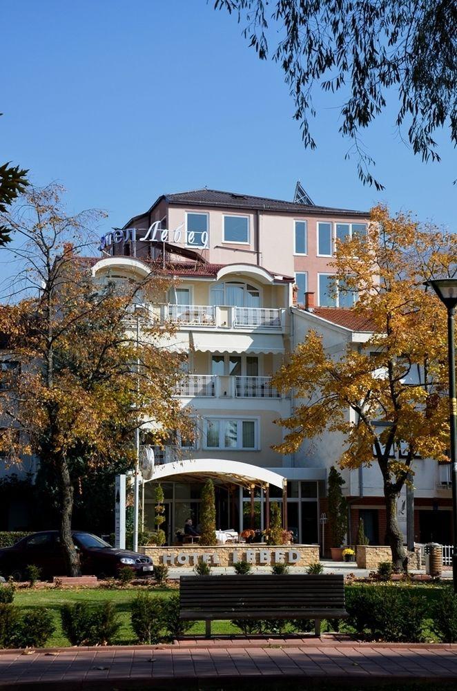 Hotel Lebed Ohrid Bagian luar foto