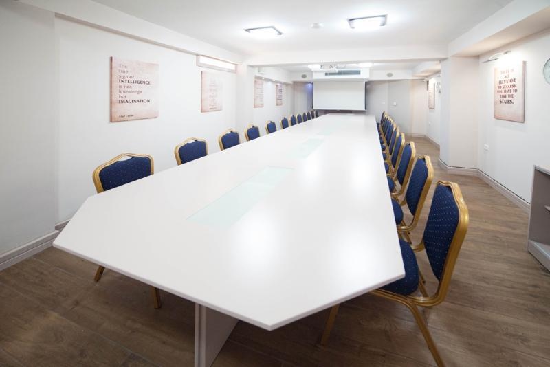Hotel Lebed Ohrid Bagian luar foto